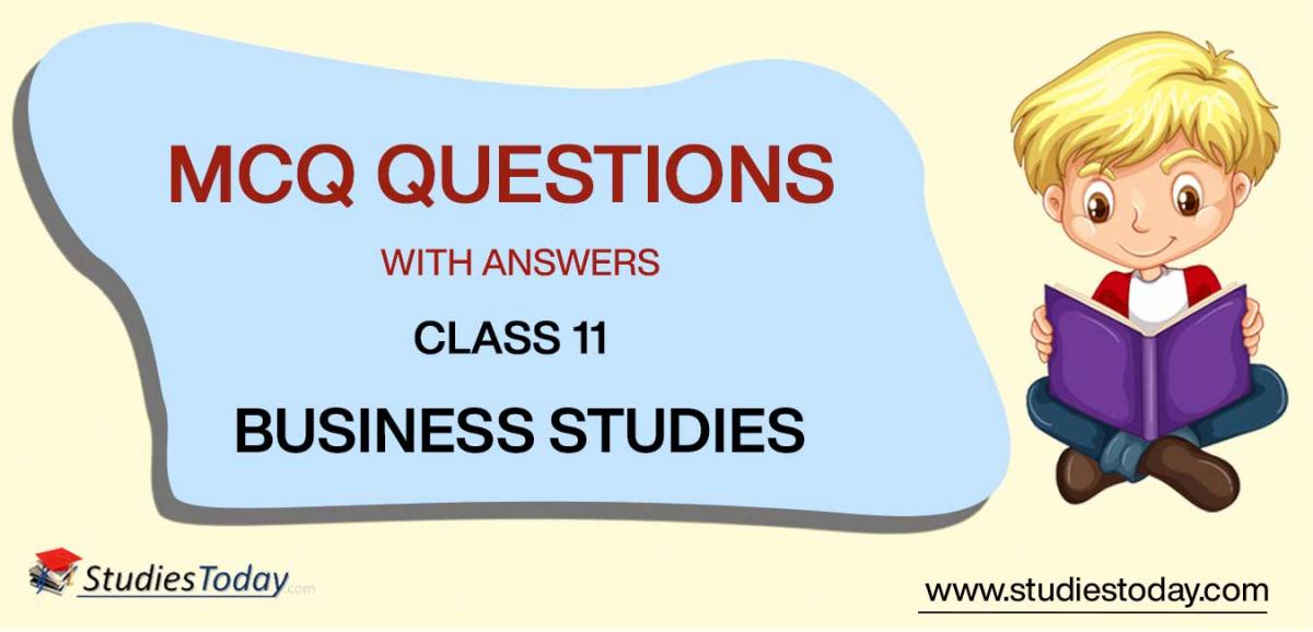 MCQ Class 11 Business Studies With Answers Pdf Download